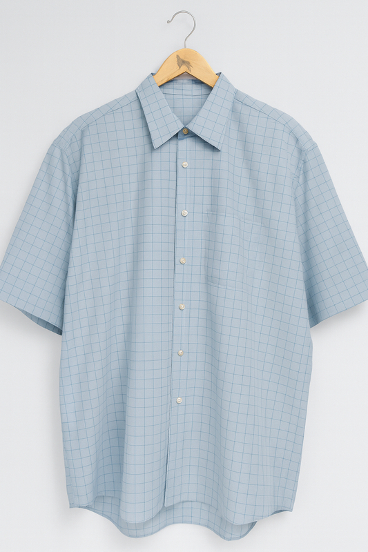 1046-Classic Checkered Button Down